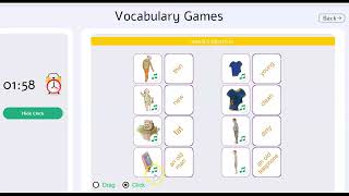 2-adjectives digital learning games match word to pic