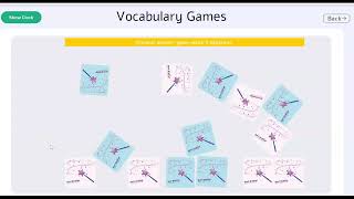 4-adjectives digital games dynamic memory game
