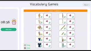 1-adjectives digital games-match sounds with pics